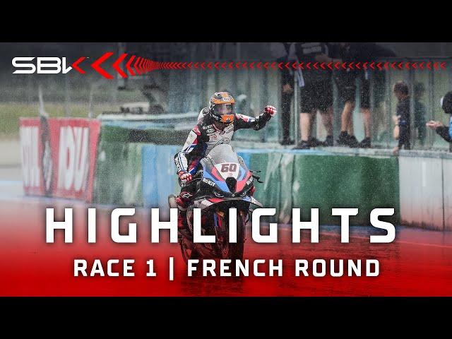 FULL HIGHLIGHTS: Race 1 at Magny-Cours ️ | 2024 #FrenchWorldSBK 