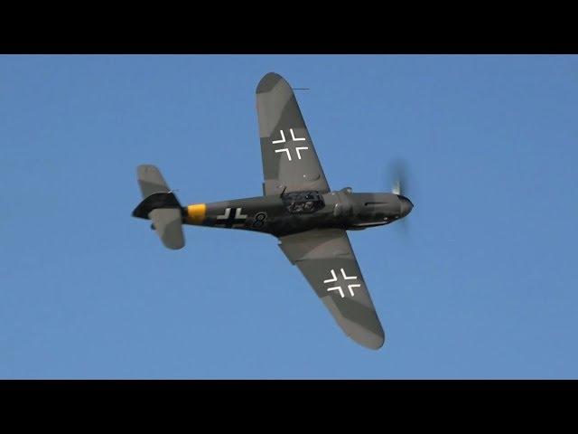 Messerschmitt Bf-109 G6 Low & Loud - DB605 SOUND