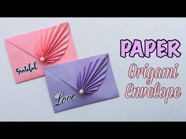 How to Make a Paper Origami Envelope/Easy Origami Envelope Tutorial/How to Make Envelope