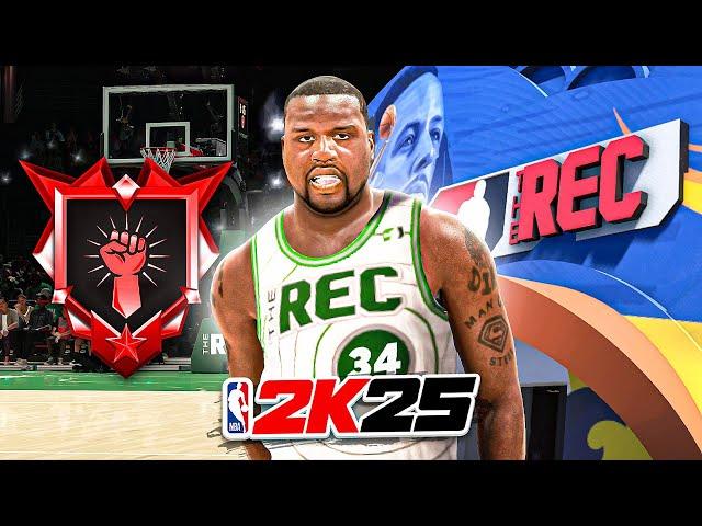 SHAQUILLE O'NEAL + LEGEND RISE UP is UNSTOPPABLE in the RANDOM REC (NBA 2K25)