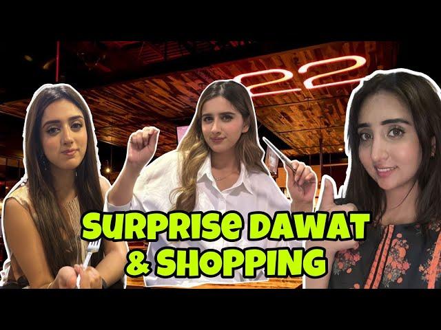 Dawat Ki Shopping Hogai 🩷 || Family Ke Sath Dinner ️