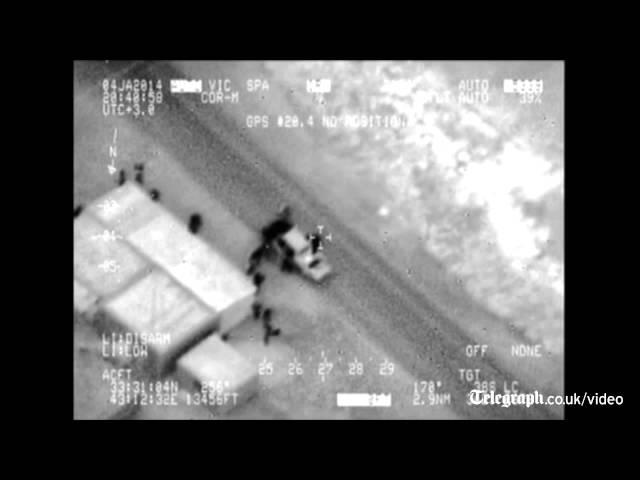 Footage released of Iraqi air strike on al-Qaeda hideout