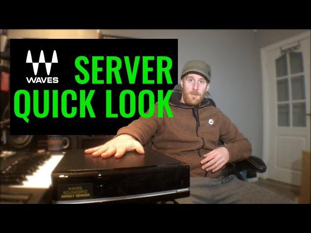 Waves Soundgrid Server - Quick Look