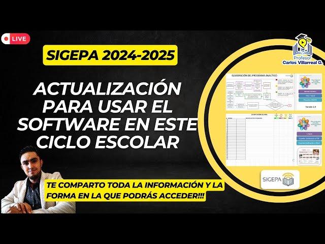 SIGEPA listo para el ciclo escolar 2024-2025 ‍‍