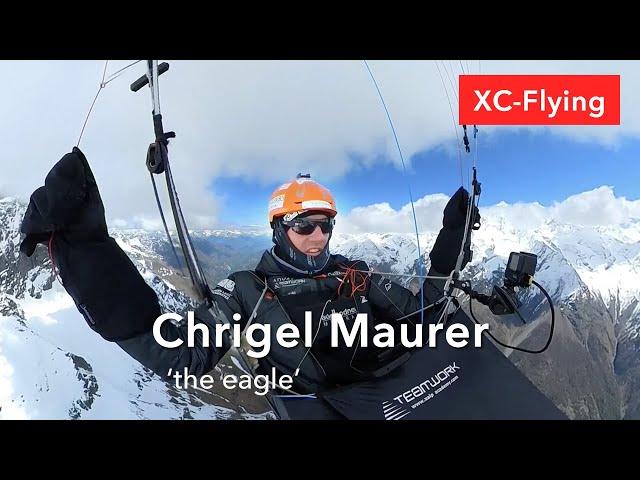 Chrigel Maurer: Gleitschirm XC-Flug zum Matterhorn mit Sepp Inniger