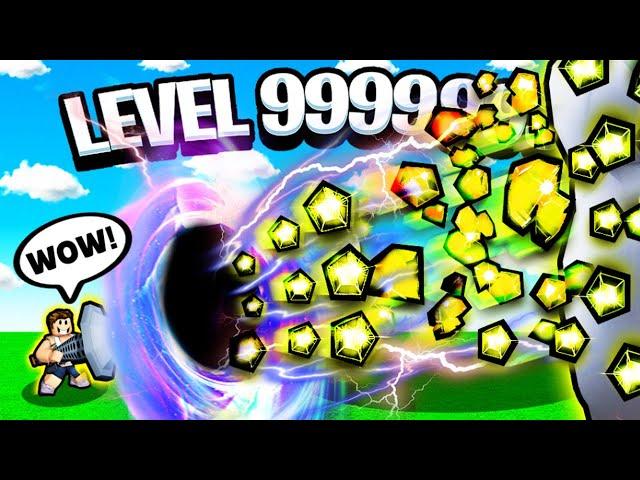 Using DARK MATTER to destroy MAX LEVEL GEMS! - Roblox Planet mining