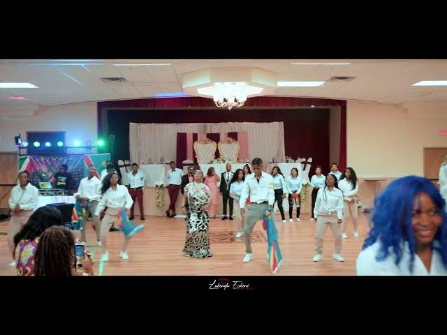 Best Congolese Group Dance -Ecole by Dj Diesel Promoteur ft Afarat Tsena ( Rich&Neema ) Syracuse,NY