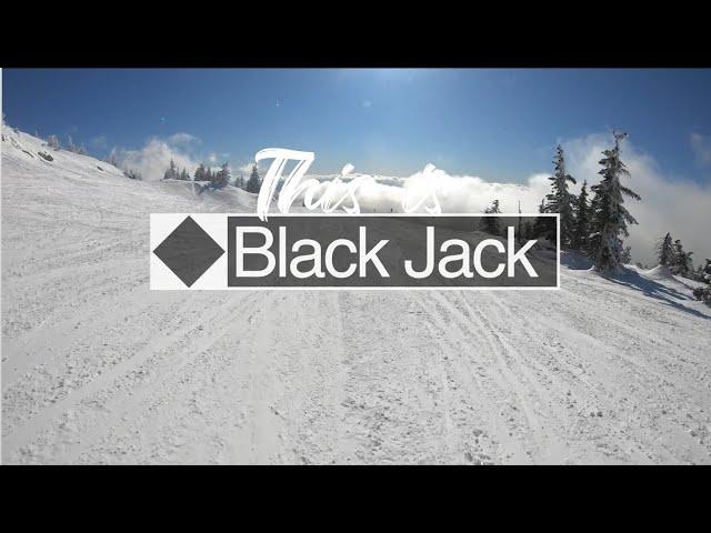 This is Black Jack at Big White Ski Resort (4k)