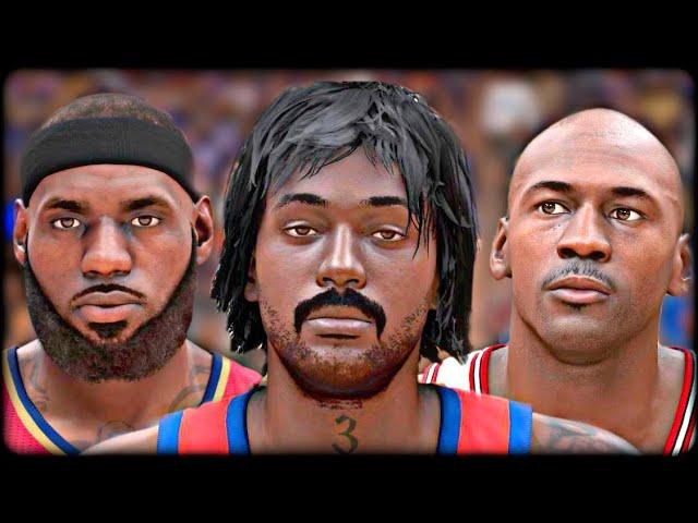 I Had To Create A Player To Ruin NBA History (40 Year Career Sim)