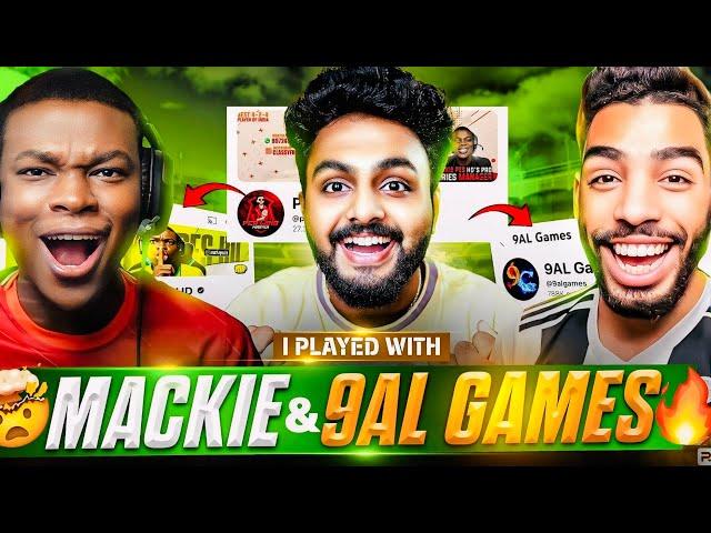 I PLAYED WITH 9AL GAMES & MACKIE PES HD  | YOUTUBERS 3 v 3 CO - UP BATTLE | DREAMS DO  COME TRUE️