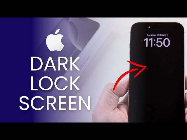 How To Make iPhone Screen Black When Locked! (Quick)