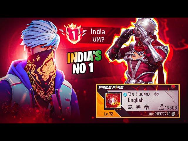 INDIA'S NO.1 PLAYER VS HAKSON BHAI | GOD LEVEL UMP GAMEPLAY | FREE FIRE MAX | HAKSON OFFICIAL