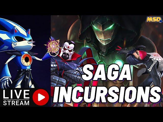 Saga Incursions Run Fully Itemless | Marvel Contest of Champions