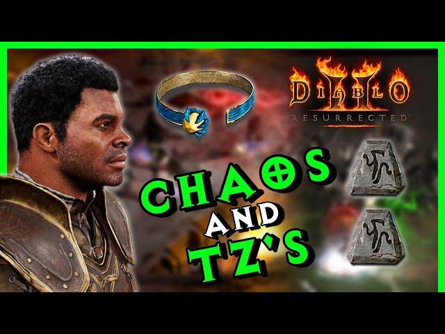 12 Hour Hunting Godly Gear in Chaos and Terror Zones, Drop Highlights - Diablo 2 Resurrected