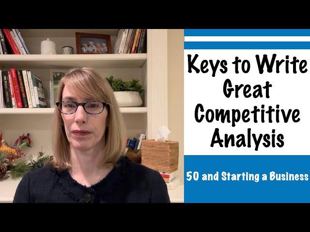 How to Write a Competitive Analysis; Day 12 #competitiveanalysis, #howtowriteabusinessplan,