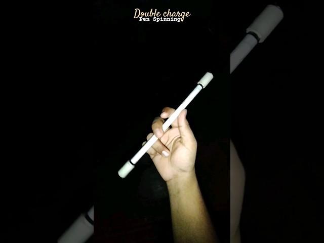 DOUBLE CHARGE pen spinning tutorial ⭐EASY #shorts