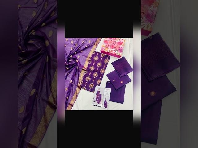 Bin Saleem Luxury 3 Suit | ZF Collection |