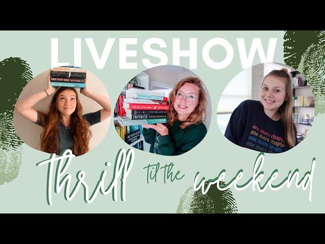 Thrill til the Weekend Readathon LIVESHOW // Read with Us + Scary Stories in the DARK