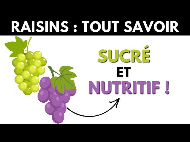 Raisin : ses dangers et bienfaits pour la santé - Dr Santé