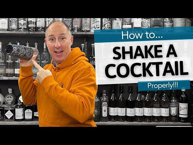 How to SHAKE A COCKTAIL | Bartending Basics & Beginner Home Bar Essentials | Drinkstuff