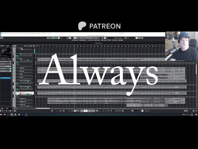 ALWAYS Cubase project track-by-track walk-through