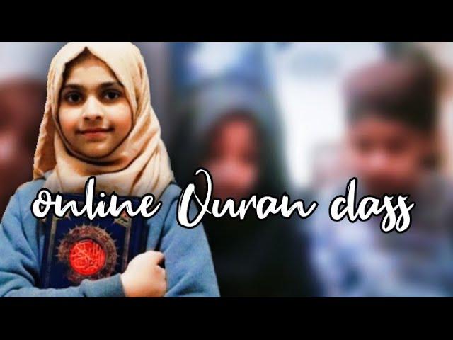 online Quran class|| happy kids vlog