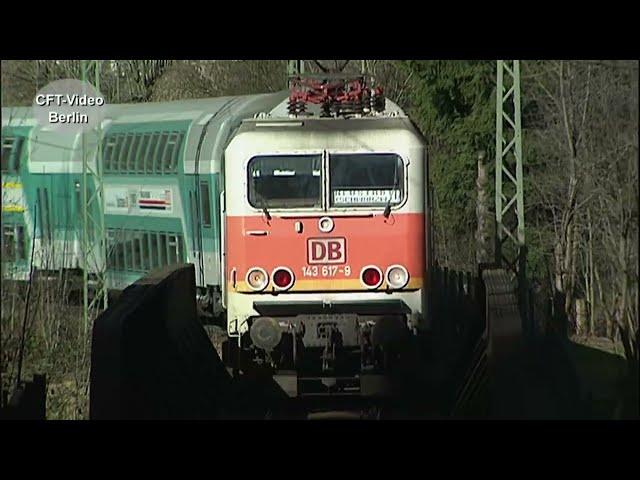 Baureihe 143 als S-Bahn-Zugpferd