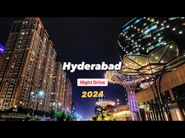 Hyderabad Night View Redefined | Ultra MODERN CITY INDIA | 2024 | Hitech City