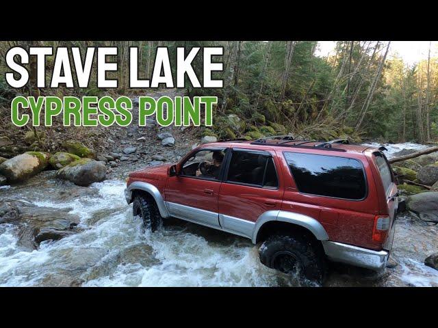 3rd Gen 4Runners Off Road Adventure // Stave Lake & Cypress Point