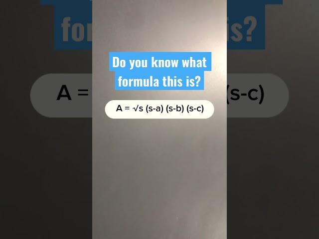 Guess the Mathematical Formula!