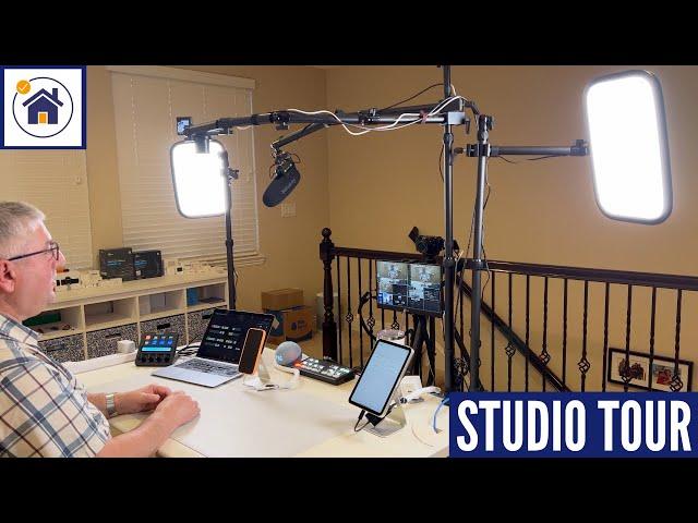 AppMyHome Studio Tour - Part 1 Filming Setup for YouTube and Live Streaming Explained