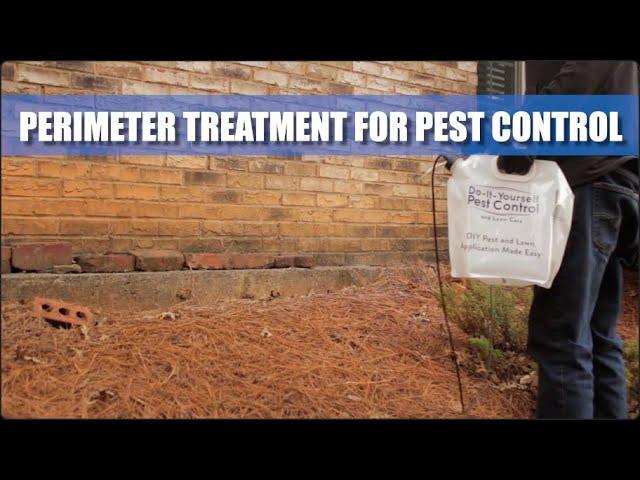 Perimeter Pest Control Treatment