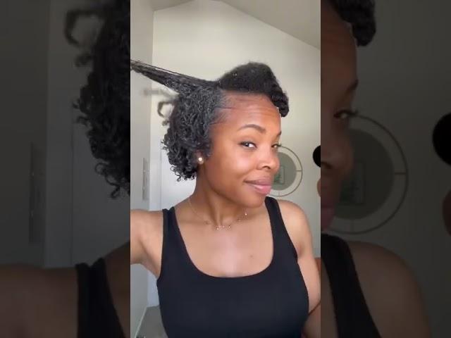 My favorite Quick (wash and go) technique #curlyhair #naturalhair #curls #naturalhairstyles