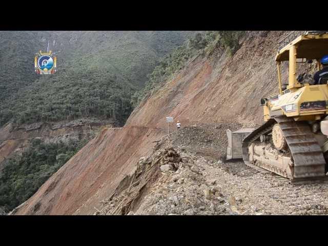 INICIO DE CONSTRUCCIÓN CARETERA SINA YANAHUAYA  TRAMOS II Y III