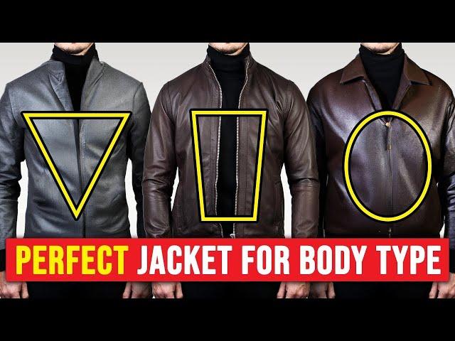 How To Buy The PERFECT Leather Jacket For Your Body Type