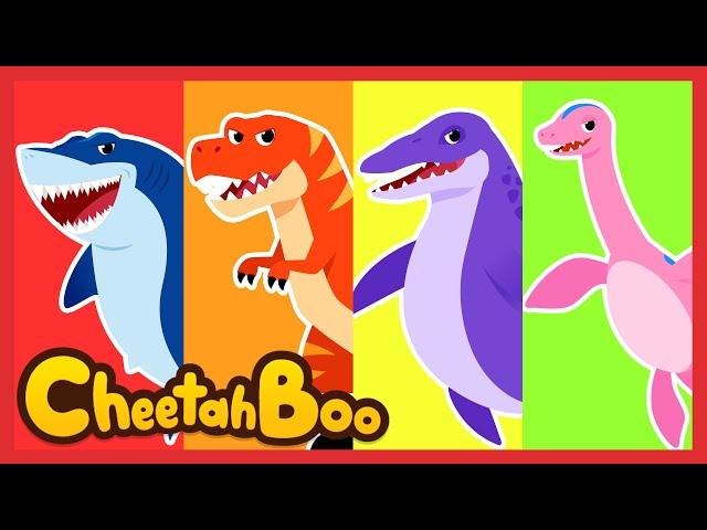 I am the STRONGEST DINOSAUR! | Dinosaurs for kids | Nursery rhymes | Kids song | #Cheetahboo