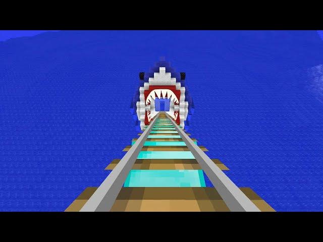 Minecraft NOOB vs PRO: JAWS RIDE BUILD CHALLENGE