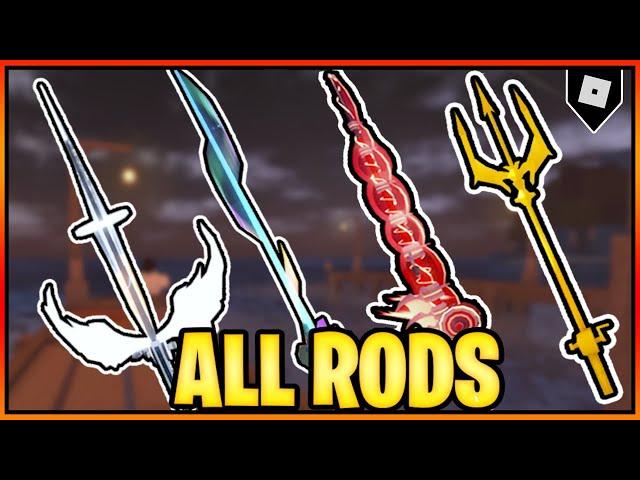 How to get ALL 30 RODS in FISCH || Roblox