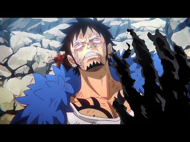 Blackbeard Defeats Trafalgar Law [English Sub]