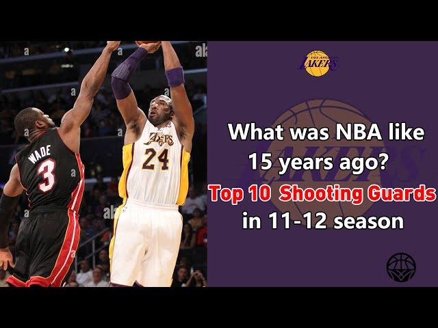 22-year-old James Harden Harden can already compete with Kobe and Wade？Top 10 SG in 11-12 season