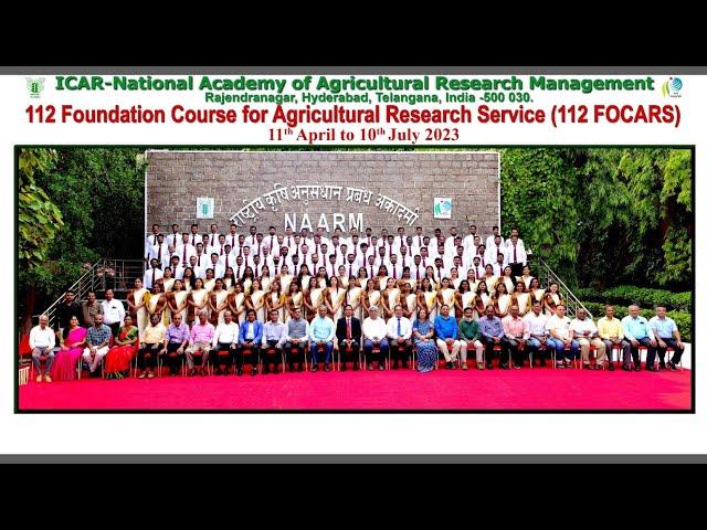 Introducing 112TH FOCARS (Scientist Probationers)