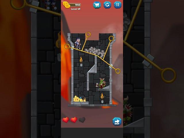 Hero Adventure Level 49 gameplay (iOS Android)