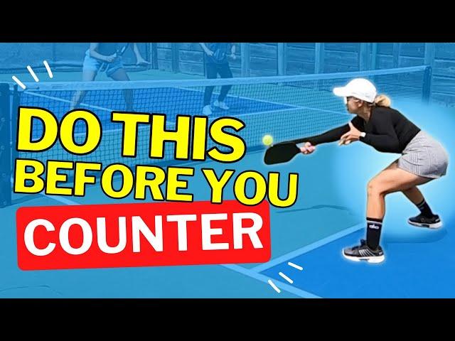 How To Block & Counter In Pickleball | Shut Down Hard-Hitter Attacks (& Fast Hands Tutorial)