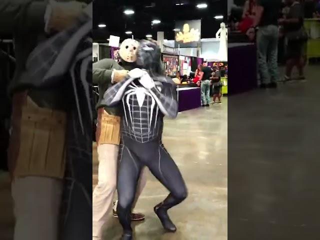 Spidey vs Jason!!  #Shorts