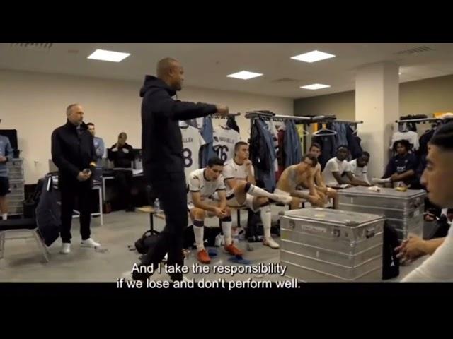 The ANGRIEST Vincent Kompany Half Time Talk At Anderlecht In Belgium #footballtalk