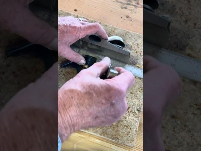 Sole flat enough? Taytools 9 1/2 Block Plane #woodworking #diy #tools #taytools