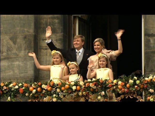 King Willem-Alexander takes Dutch throne