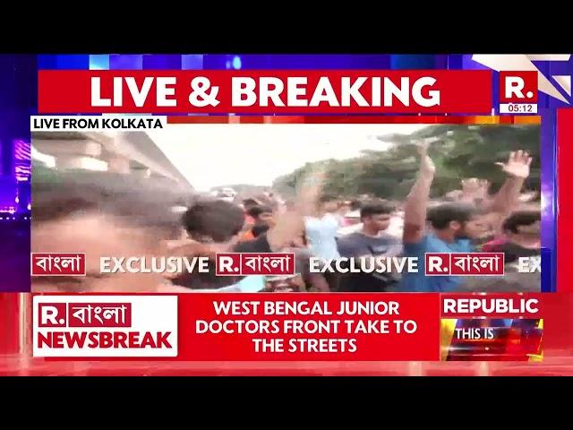 Kolkata RG Kar Case Latest News: Doctors Stages Protest From Swasthya Bhawan | Ground Report LIVE