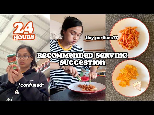 i ate the recommended serving suggestion for 24 hours *tiny portions* | clickfortaz