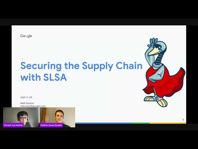 Securing the Supply Chain with SLSA - Matthew Suozzo | PackagingCon 2021